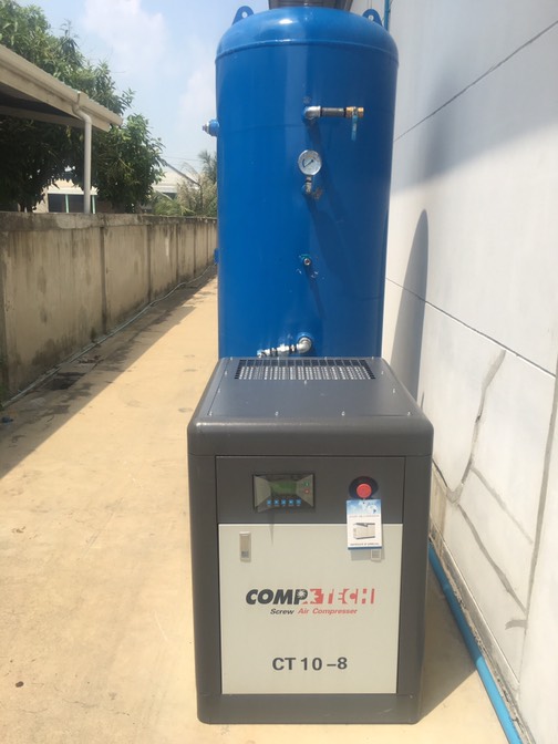 ปั๊มลมสกรู COMPTECH 10HP Model : CT-10-8 10HP