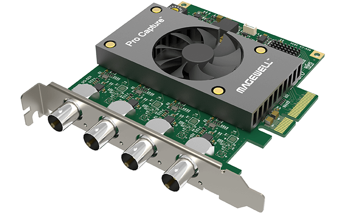 Magewell Pro Capture Quad SDI | Four-channel HD capture card