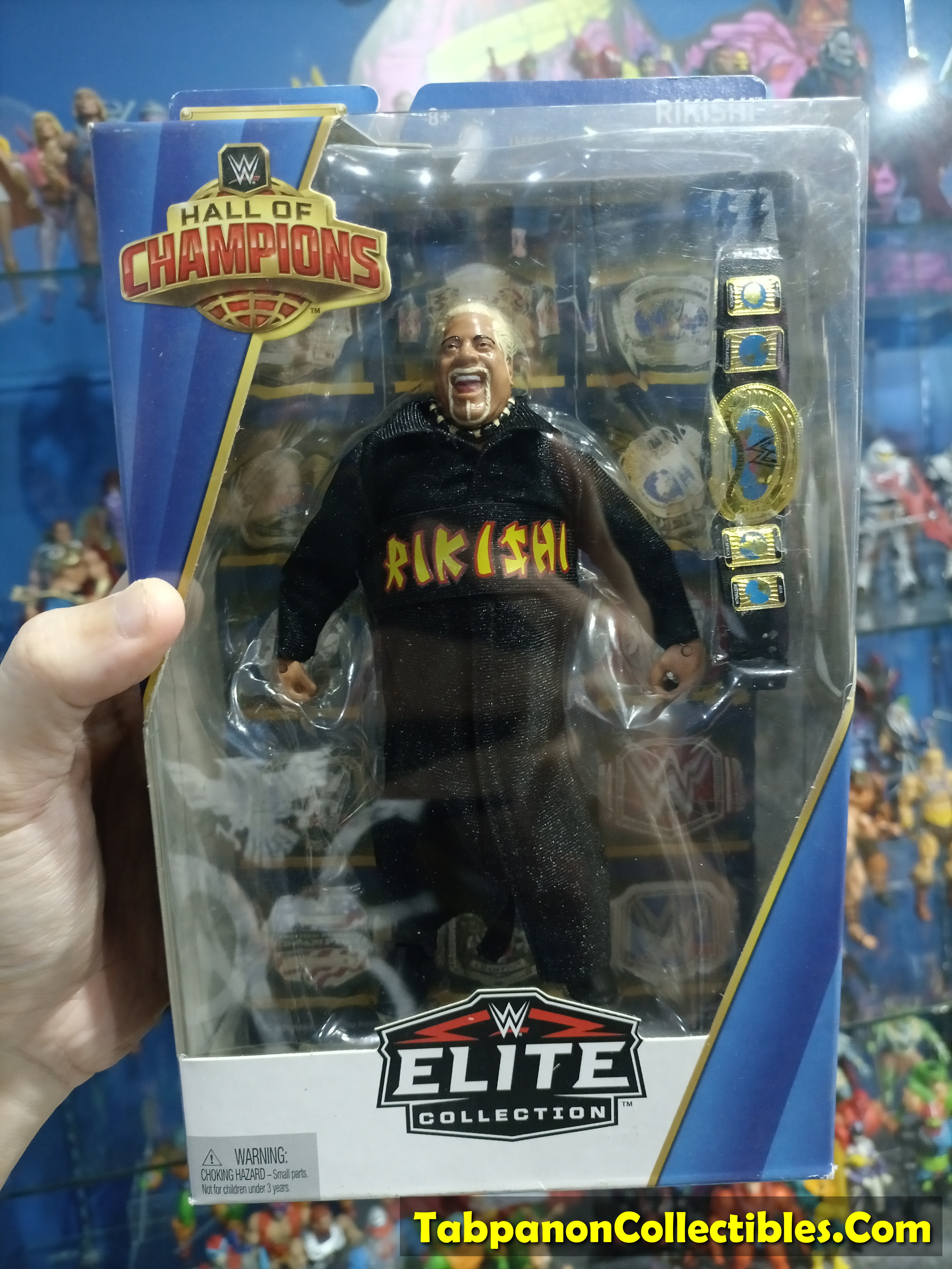 [2018.01] WWE Elite Hall of Champions Rikishi 7-Inch Action Figure