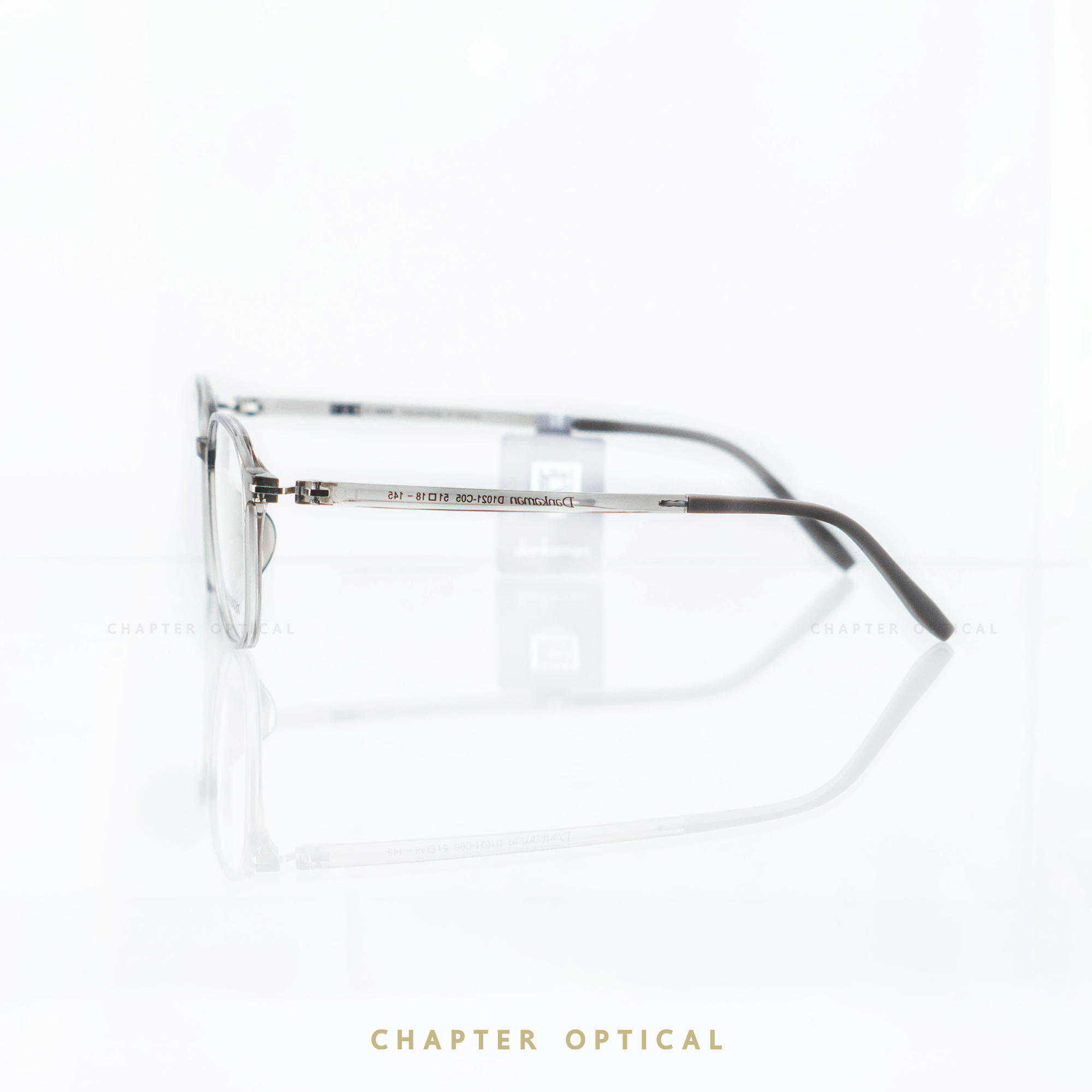 กรอบแว่นDankaman รุ่น D1021-C05 (VINTAGE แต่เบา ด้วยวัสดุ TR90)