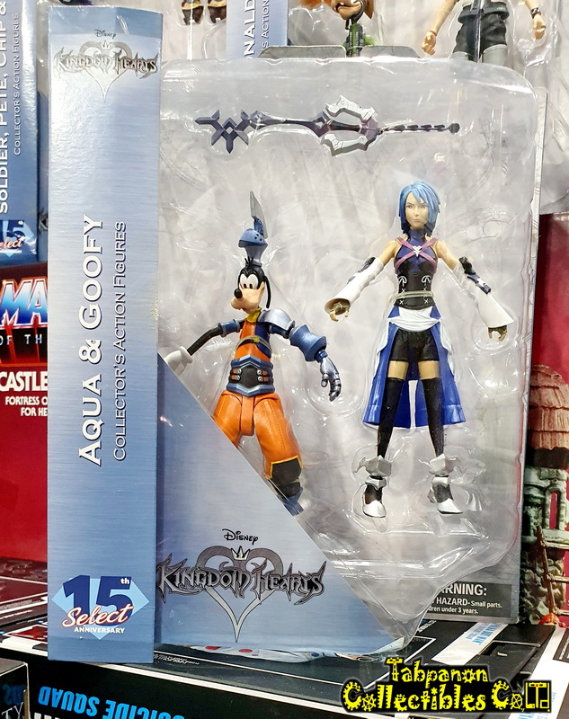 [2018.07] DST Kingdom Hearts Select Series 2 Aqua & Goofy Action Figure Set
