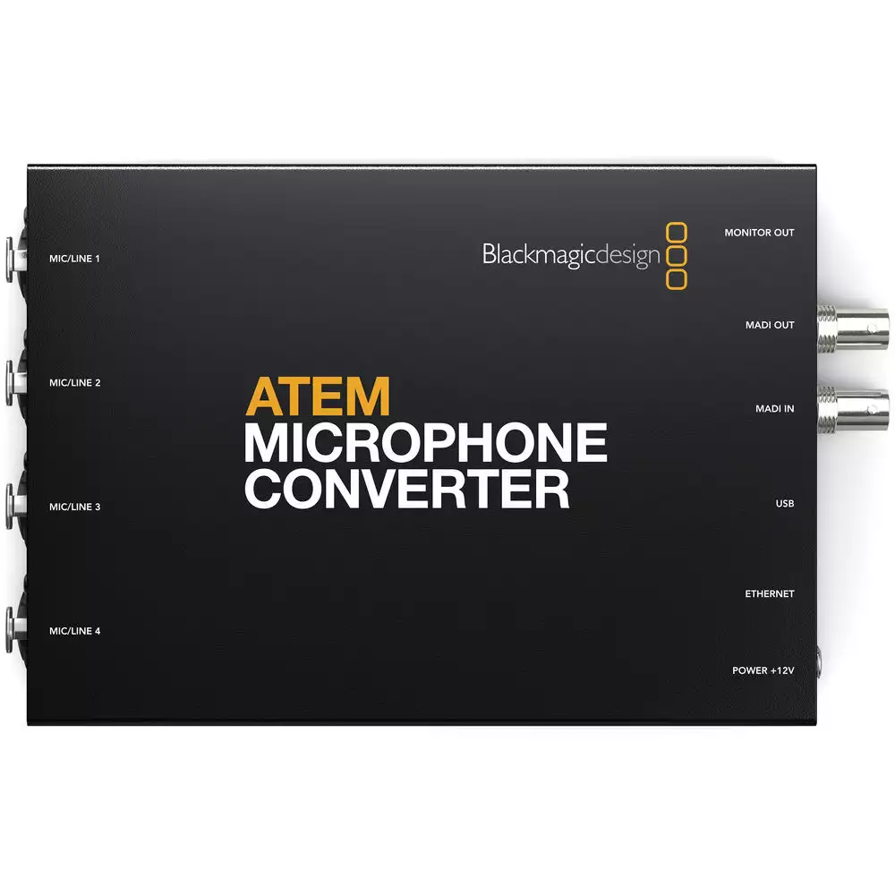 Blackmagic Design รุ่น ATEM Microphone Converter | รับประกันศูนย์ไทย