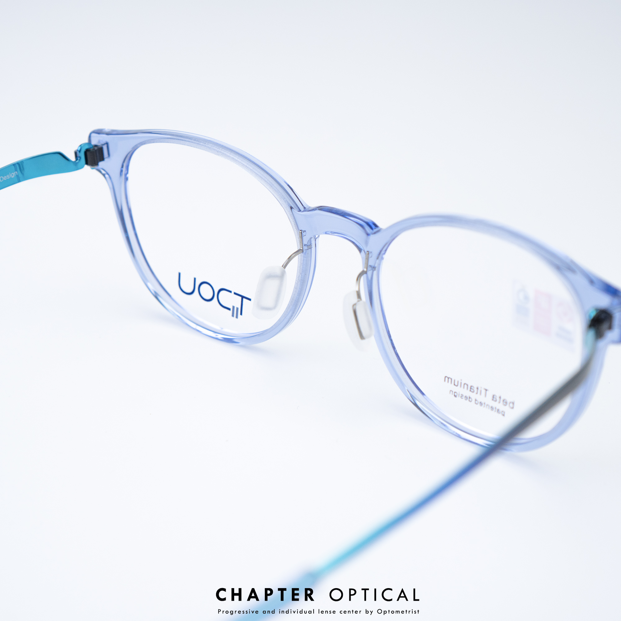 กรอบแว่น TiDOU | รุ่น TP22 รหัสสี 04 ไทเทเนี่ยมญี่ปุ่น แว่นไร้สกู Screwless น้ำหนักเบา