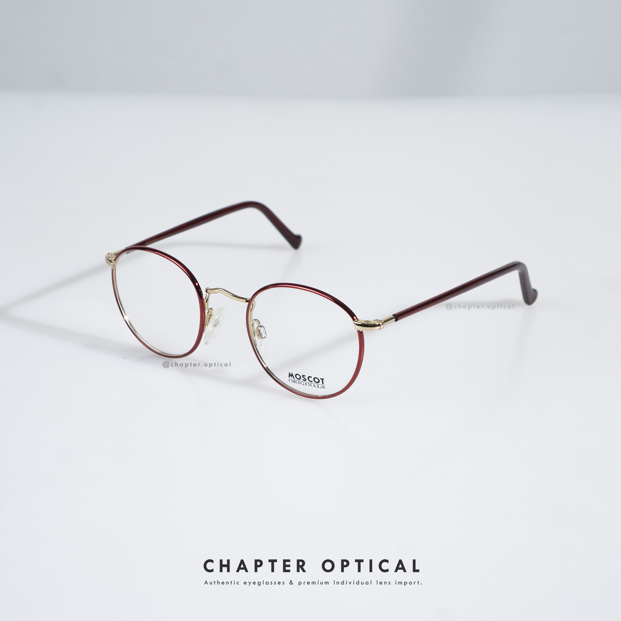 MOSCOT รุ่น Zev สี Ruby