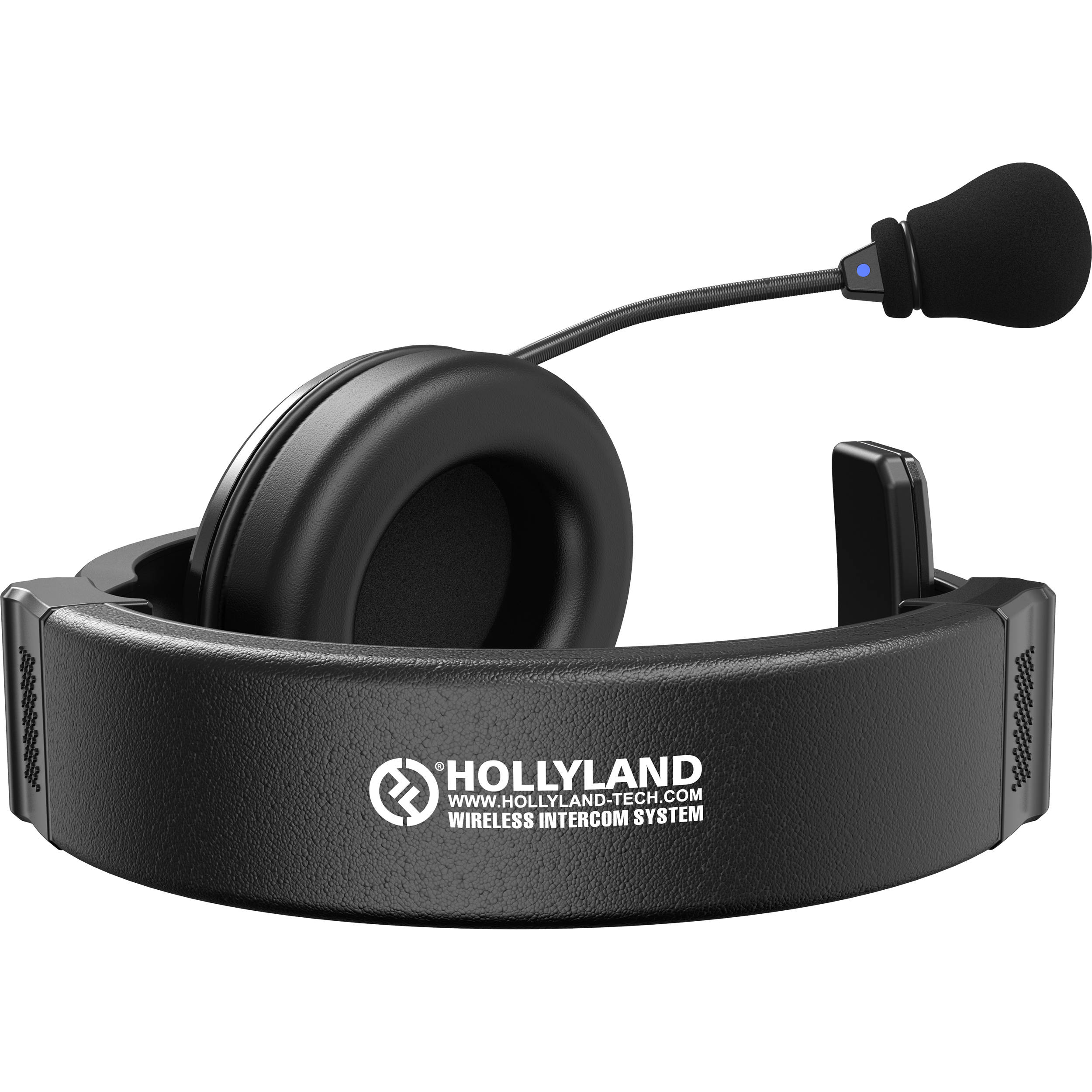Hollyland Syscom 1000T-4B Full-Duplex Intercom System with Four Beltpacks and Headsets
