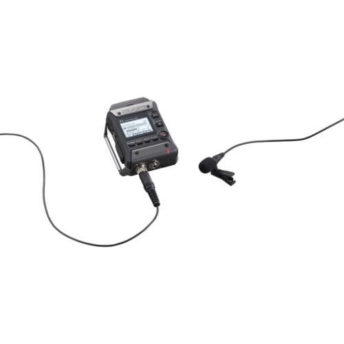 Zoom F1-LP 2-Input / 2-Track Portable Field Recorder with Lavalier Microphone (ประกันศูนย์)