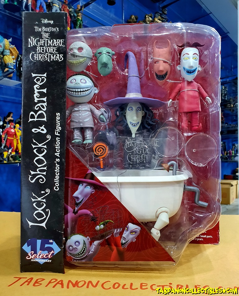 [2019.03] DST Nightmare Before Christmas Select Series 3 Lock, Shock & Barrel Action Figure