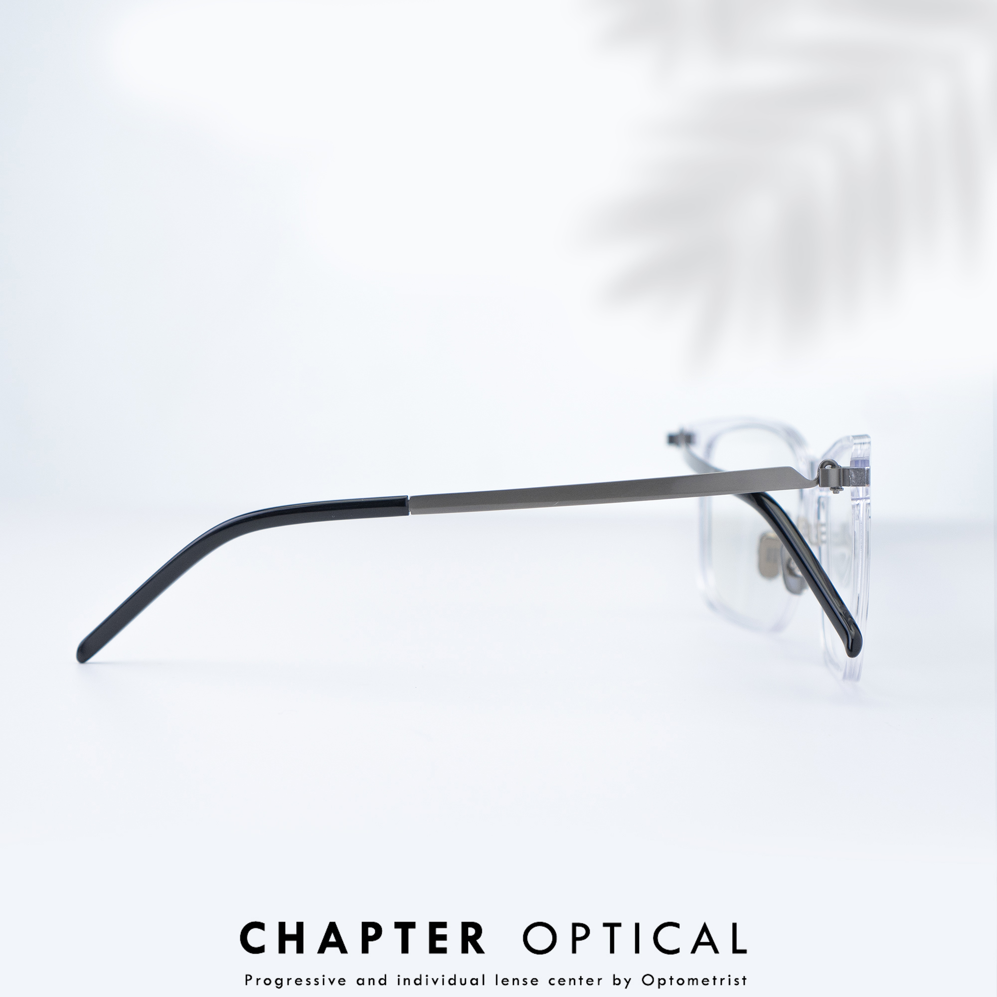 กรอบแว่น TiDOU | รุ่น TX03 รหัสสี 02 ไทเทเนี่ยมญี่ปุ่น แว่นไร้สกู Screwless น้ำหนักเบา