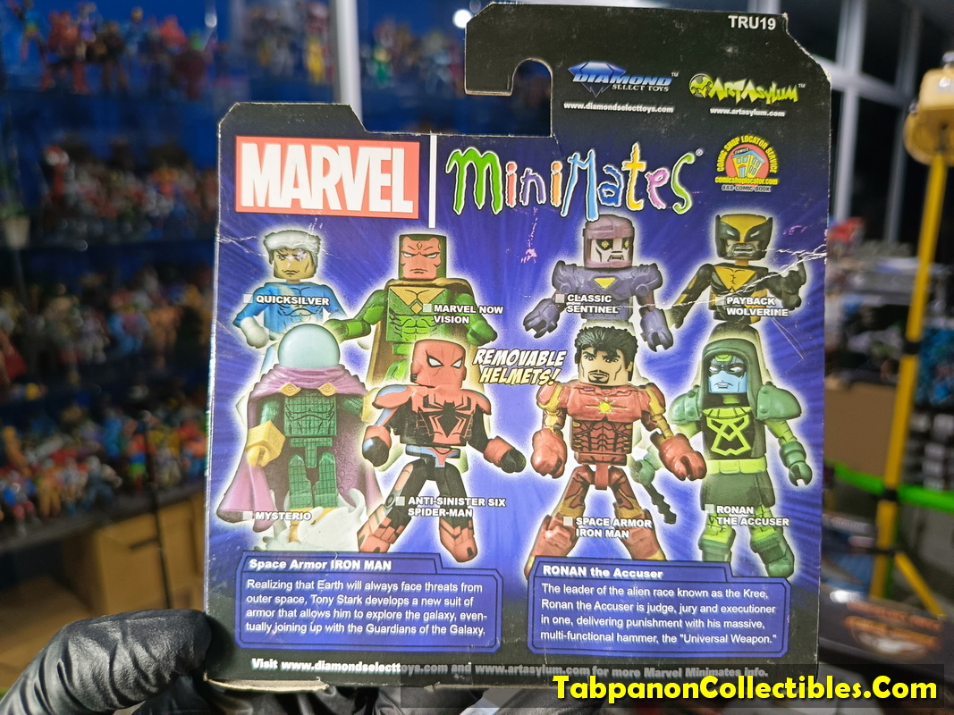 Minimates Marvel TRU Exclusive Wave 19 Space Armor Iron Man and Ronan The Accuser 2-pack