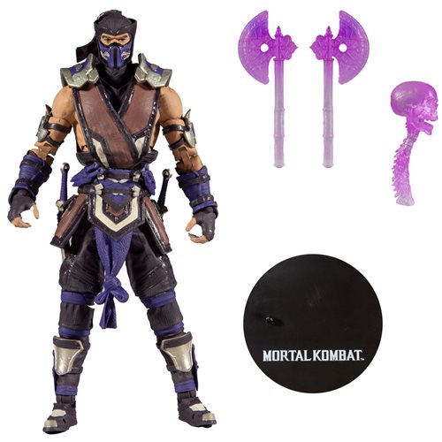 [2021.03] McFarlane Mortal Kombat XI Series 5 Sub-Zero Winter Purple Variant 7-Inch Action Figure