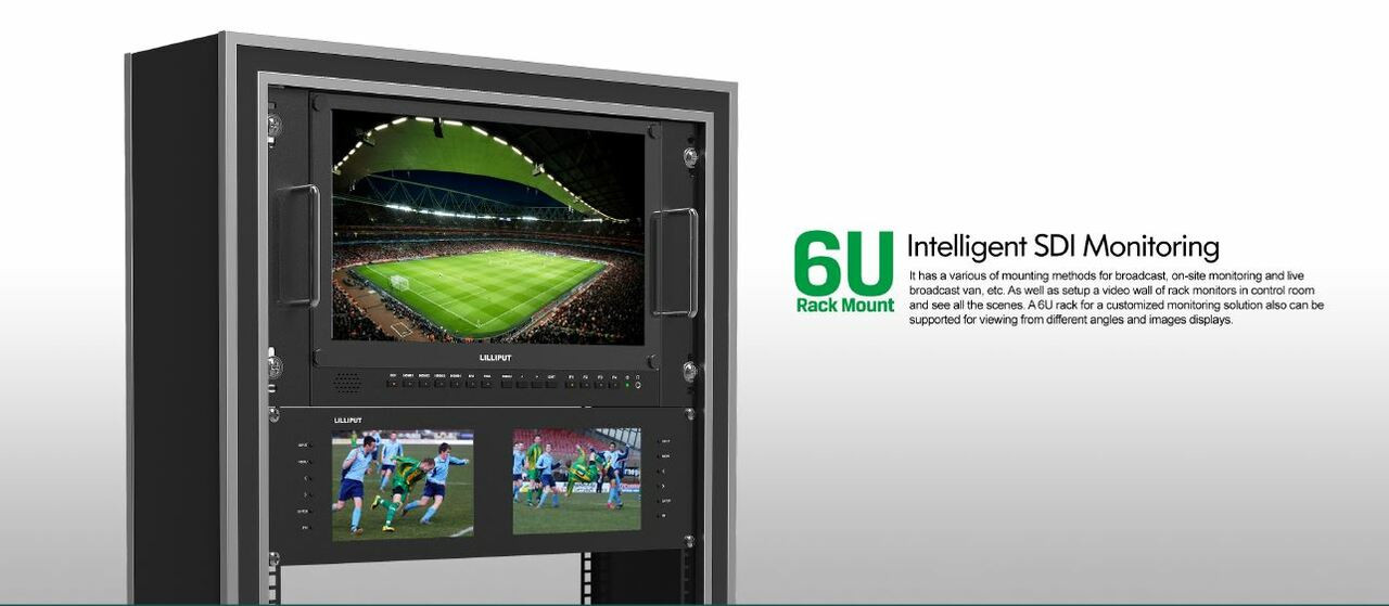 จอมอนิเตอร์ Lilliput รุ่น BM150-12G 15.6" 4K SDI HDMI Broadcast Director Monitor