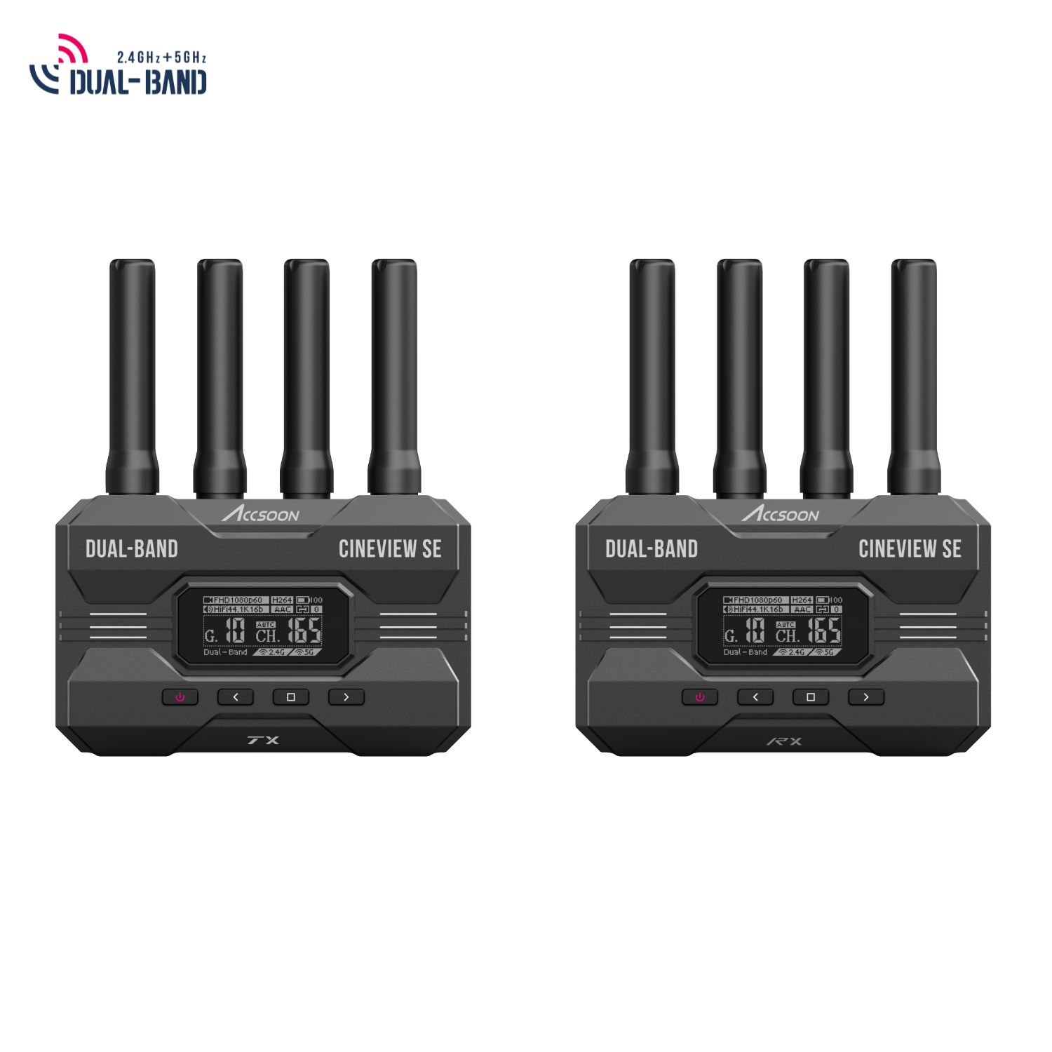 Accsoon รุ่น CineView SE SDI/HDMI Wireless Video ส่งสัญญาณภาพไร้สาย สูงสุดที่ 350 เมตร