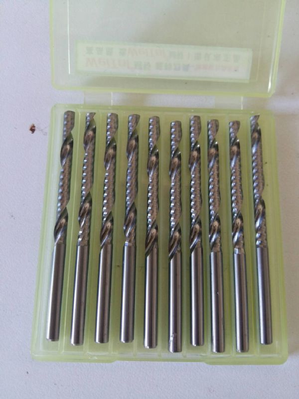 ดอกกัดพลาสวุ๊ด-อคิลิค 1 ร่องเกลืยว โต3.175มม.ยาว22มม.