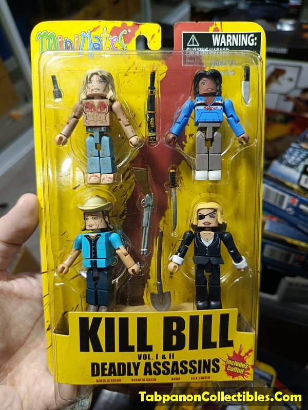 Minimates KILL BILL Deadly Assasins Boxset