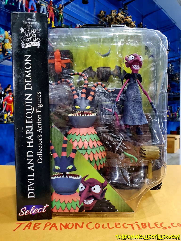 [2019.10] DST Nightmare Before Christmas Select Series 6 Devil & Harlequin Demon Action Figures