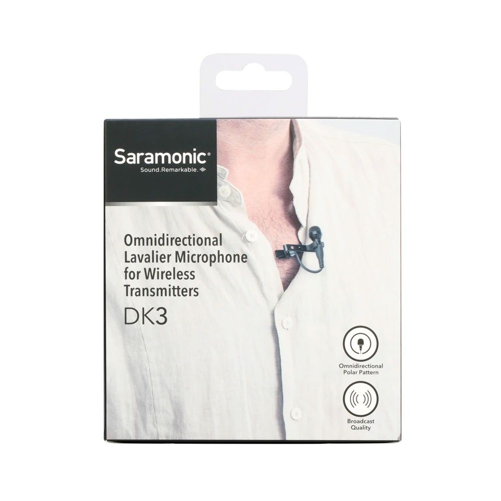 Saramonic-DK3E ไมโครโฟนพรีเมี่ยมไร้สาย | รับประกันศูนย์ 100%