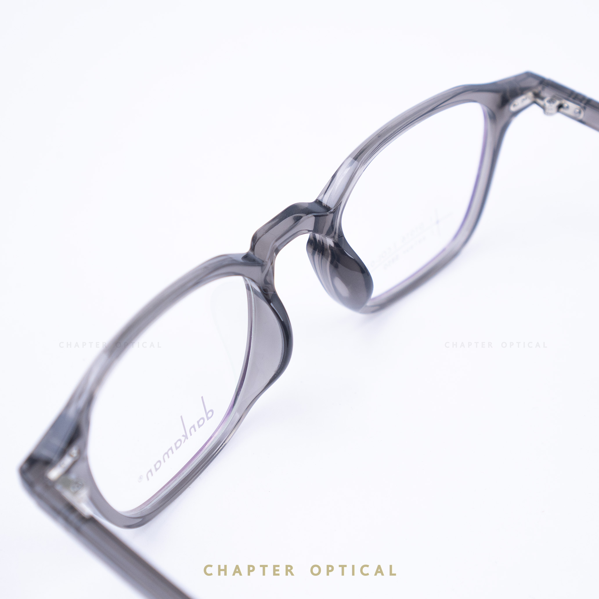 กรอบแว่นDankaman รุ่น D1016-C03 (VINTAGE แต่เบา ด้วยวัสดุ TR90)