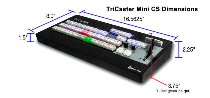 Vizrt : TriCaster Mini CS Control Surface (Newtek)