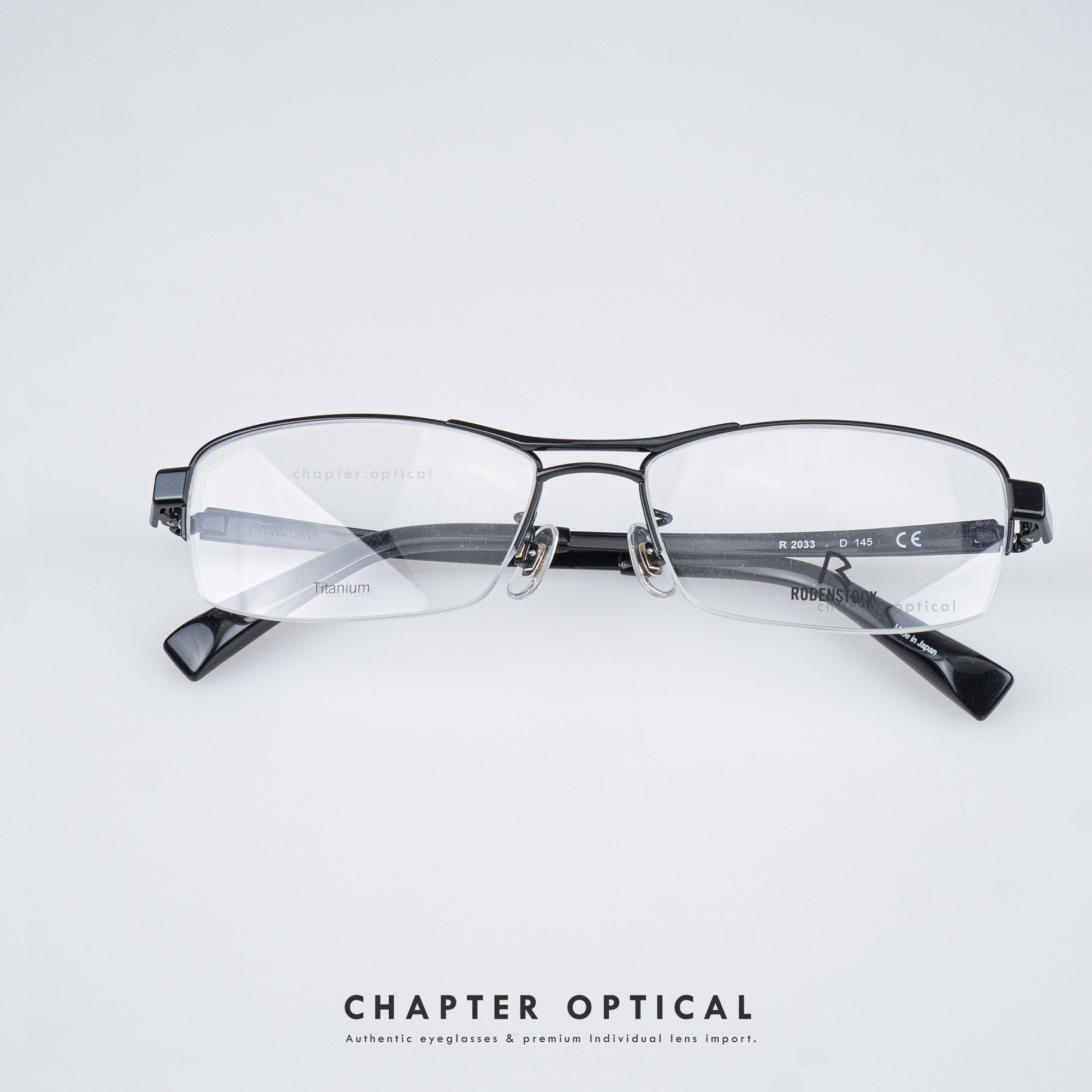 กรอบแว่น Rodenstock | R2033-D-145-Titanium
