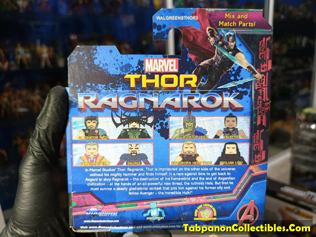 Minimates Marvel Thor Ragnarok Civilian Thor and Civilian Loki 2-pack