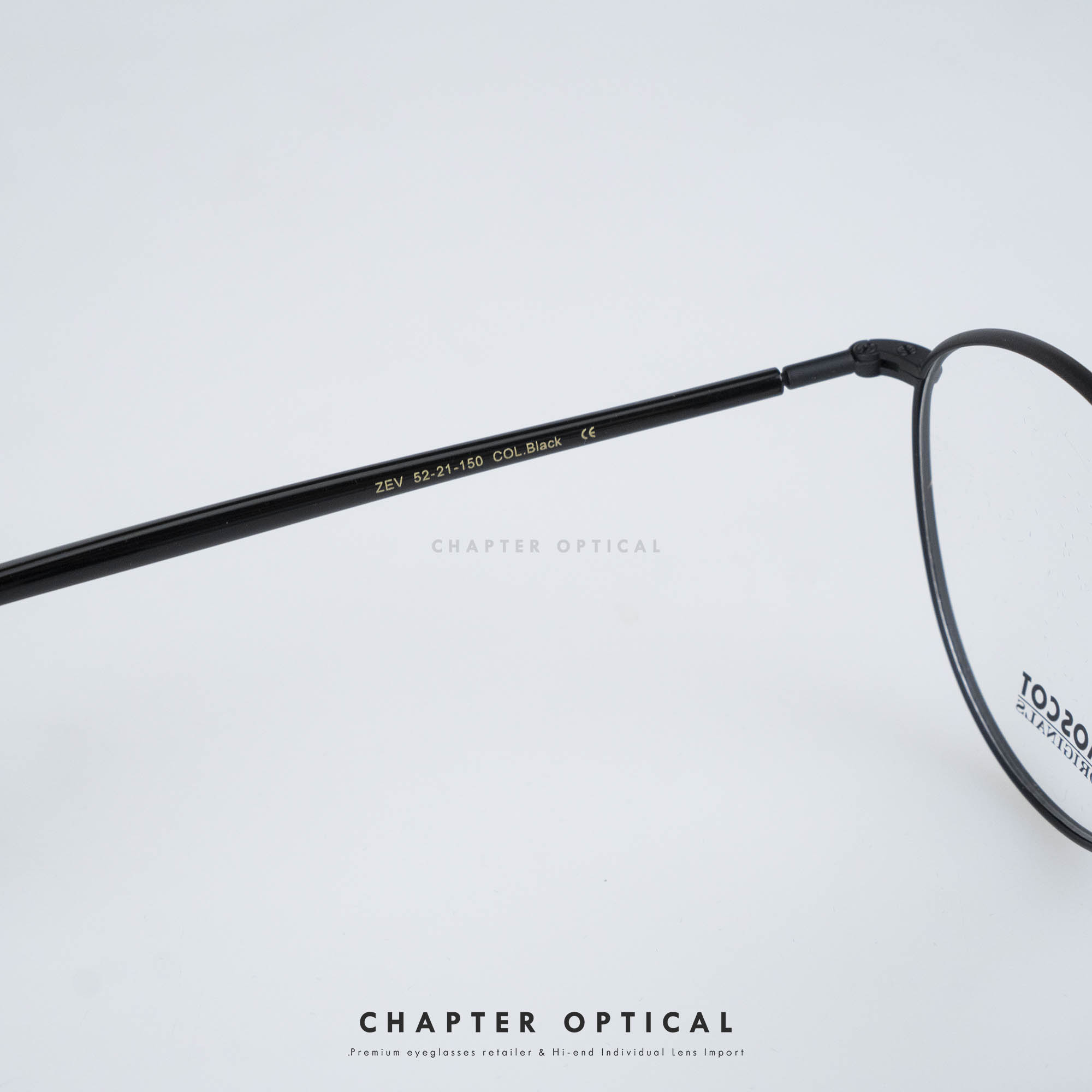 MOSCOT / originals NYC ZEV 5221 col. Black (Size 52mm)