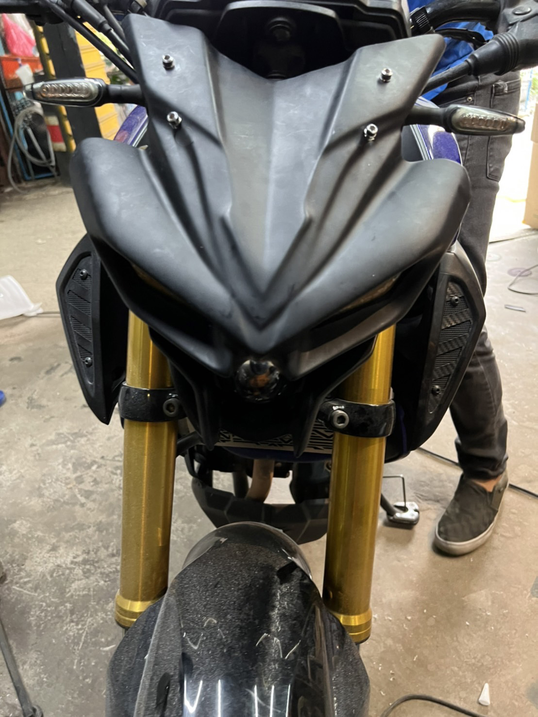 ครอบหน้าMT15 ทรงDevil