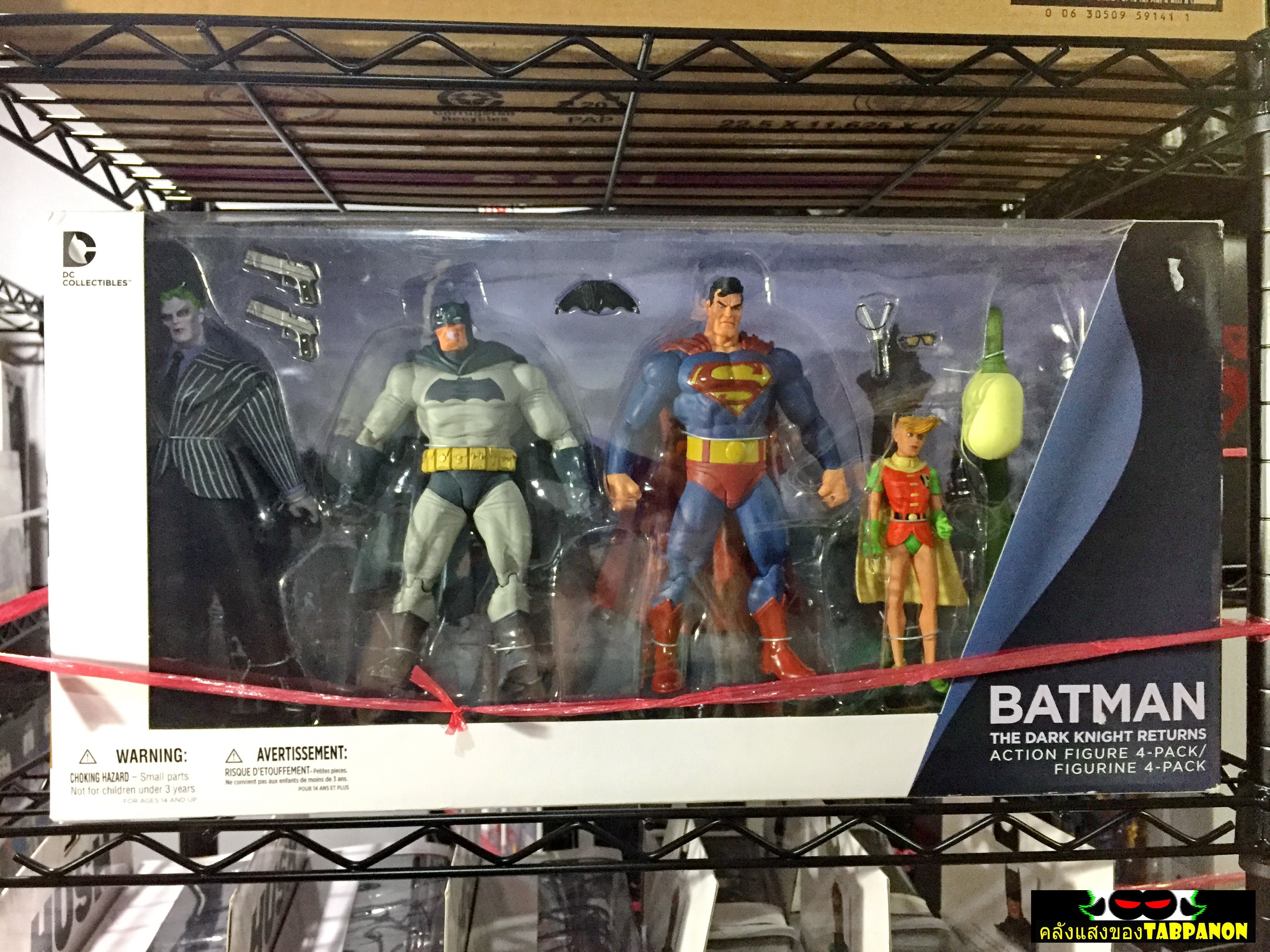 [2012.12] DC Collectibles DC Comics Batman The Dark Knight Returns The Joker, Batman, Superman and Robin 7-Inch Figure 4-Pack