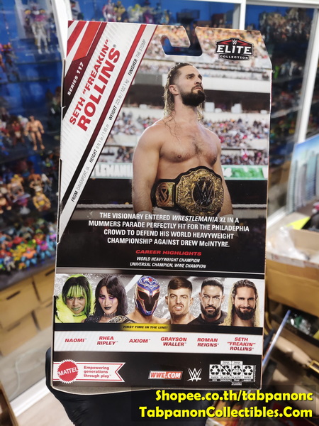 [2025.05] WWE Elite 117 Seth Rollins Action Figure