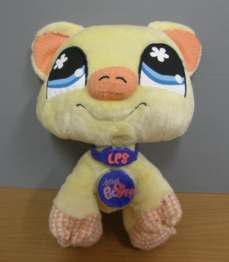 หมู สีเหลือง ขนาด 9 นิ้ว (Hasbro) มือสอง