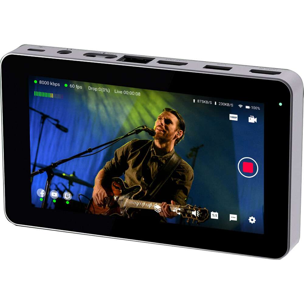 Yolobox Mini All-In-One Live Streaming Encoder & Touchscreen Control Monitor