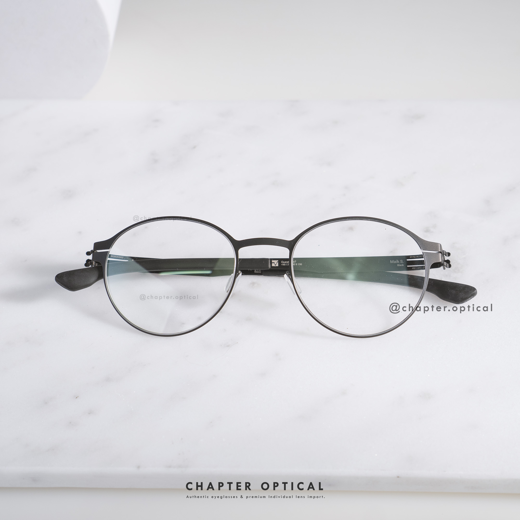 Ic! Berlin | รุ่น Maik S.| สี Black