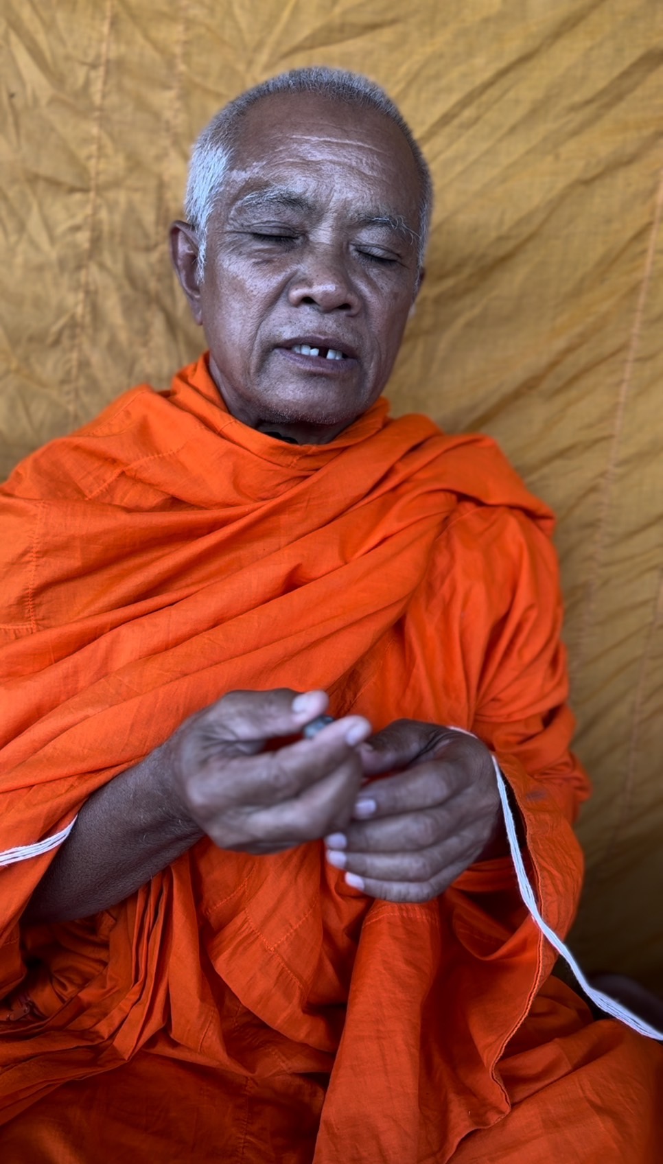 กระสุนคตกริ่ง นอโมเส้นบันตระ เนื้อรังเหล็กไหล หลวงพ่อจักร จารุวณฺโณ ลูกศิษย์ตาเบ๊าะ