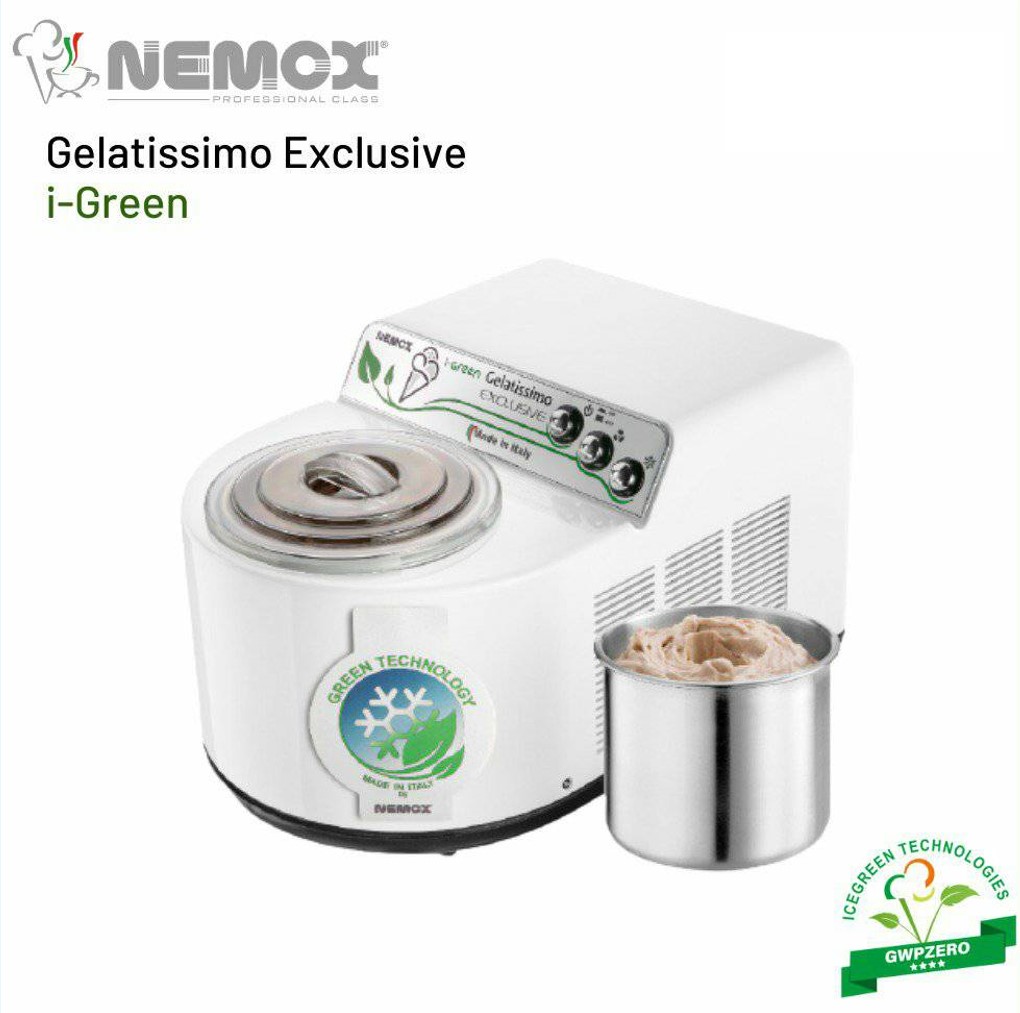เครื่องทำไอศครีม Nemox รุ่น Gelatissimo Exclusive (i-Green)