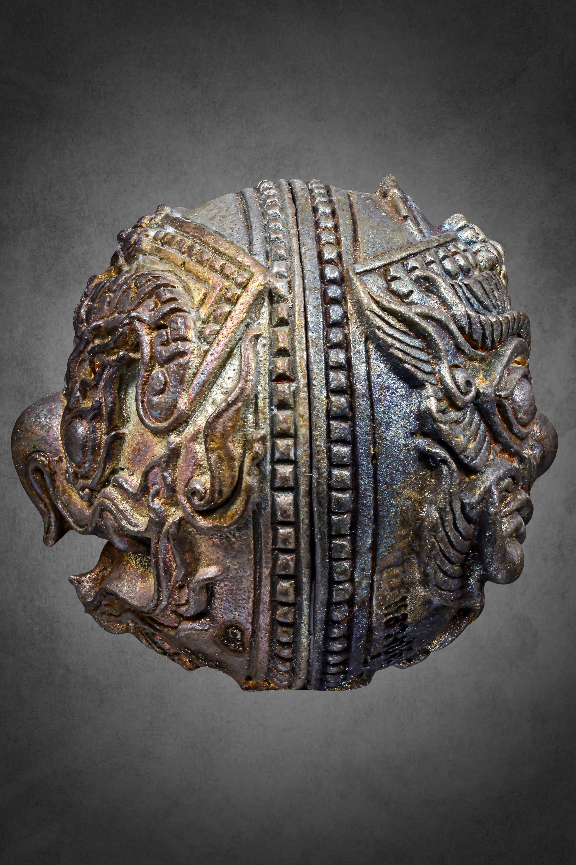 ปรอทกรอ พระราหู ทรงครุฑ รุ่น ๓ เนื้อตะปูสังขวานร หลวงปู่จันทร์ วัดซับน้อย จ.เพชรบูรณ์