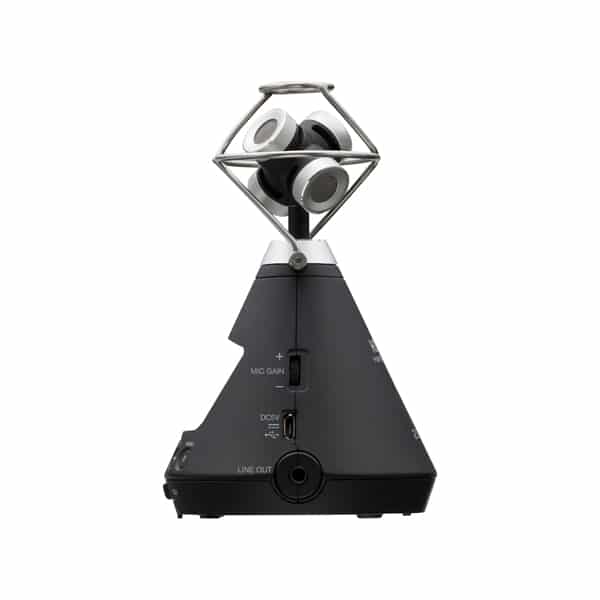 ZOOM H3-VR เครื่องบันทึกเสียงดิจิตอล พร้อมไมโครโฟนแบบ Ambisonics Array 4 ตัวรอบทิศทาง