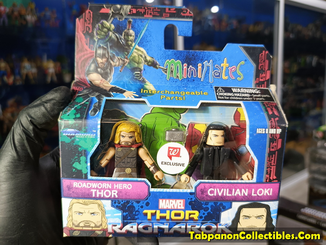 Minimates Marvel Thor Ragnarok Civilian Thor and Civilian Loki 2-pack