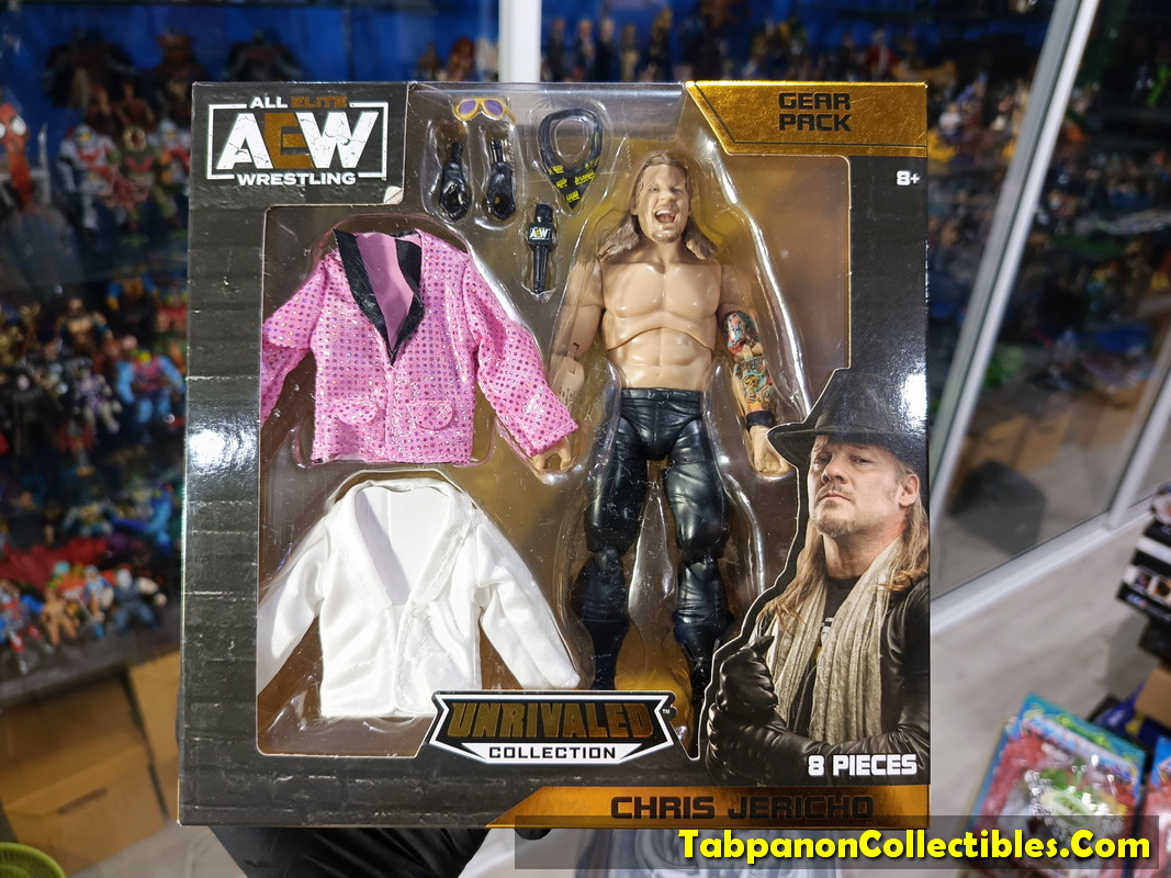 [2021.12] Jazwares AEW Gear Pack Chris Jericho w/ Accessories