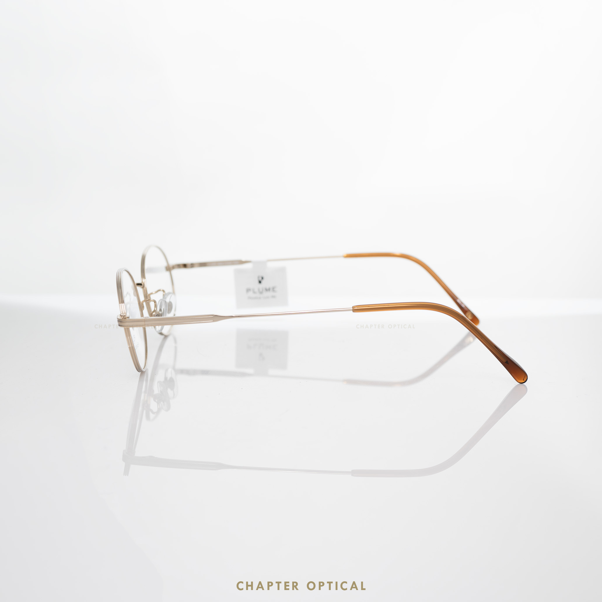 กรอบแว่นตาแบรนด์ PLUME รุ่น P-2980-C3 แบรนด์เกาหลีใต้แท้ สินค้านำเข้า