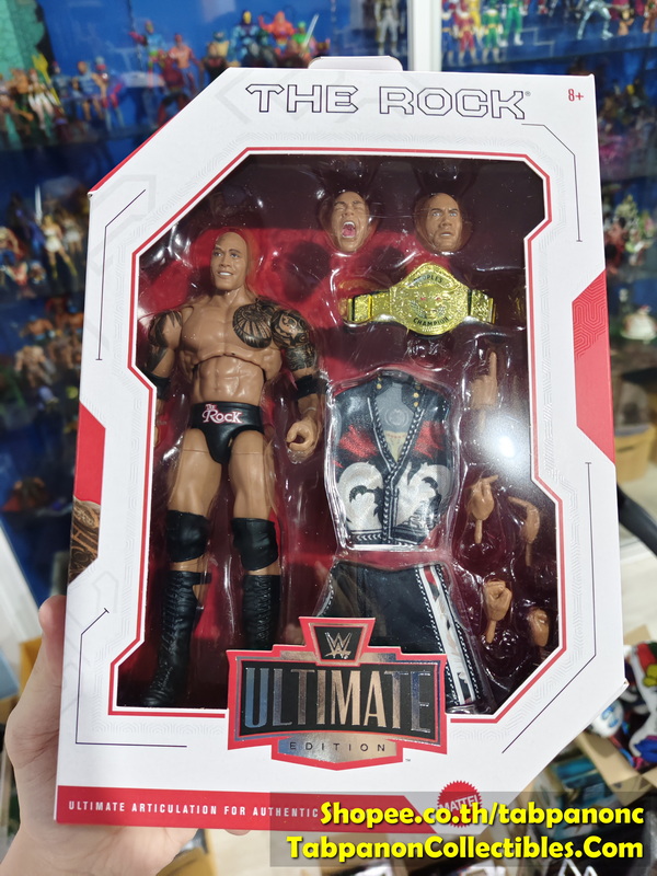 [2025.04] WWE Ultimate Edition Wave 25 The Rock Final Boss Action Figure