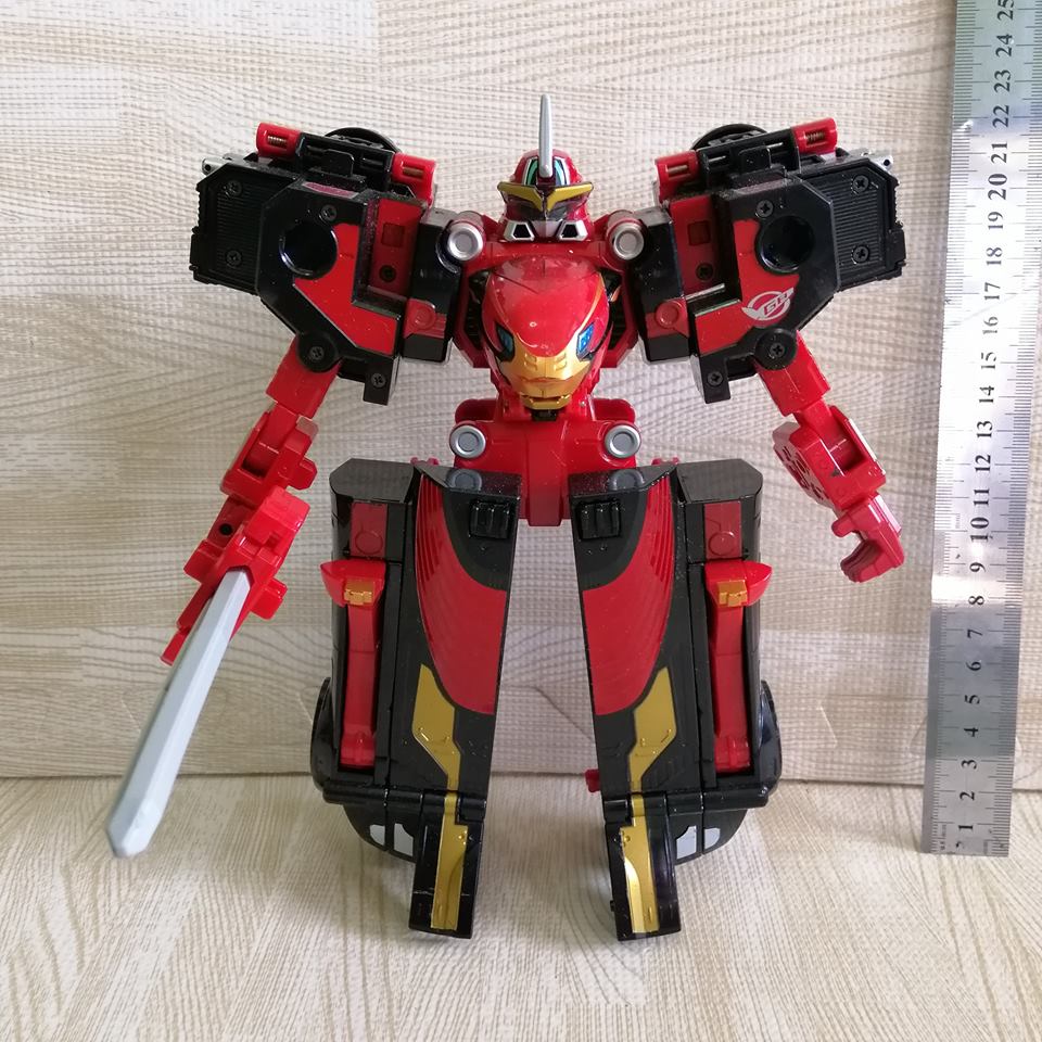 DX Go-Buster Ace หุ่นยนต์แปลงร่างขบวนการโกบัสเตอร์ ของแท้จากญี่ปุ่น