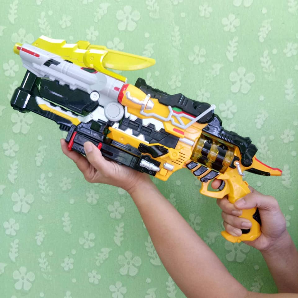 DX Gaburicalibur และ DX Gaburevolver ดาบและปืนขบวนการไดโนเสาร์ เคียวริวเจอร์ ของแท้จากญี่ปุ่น​