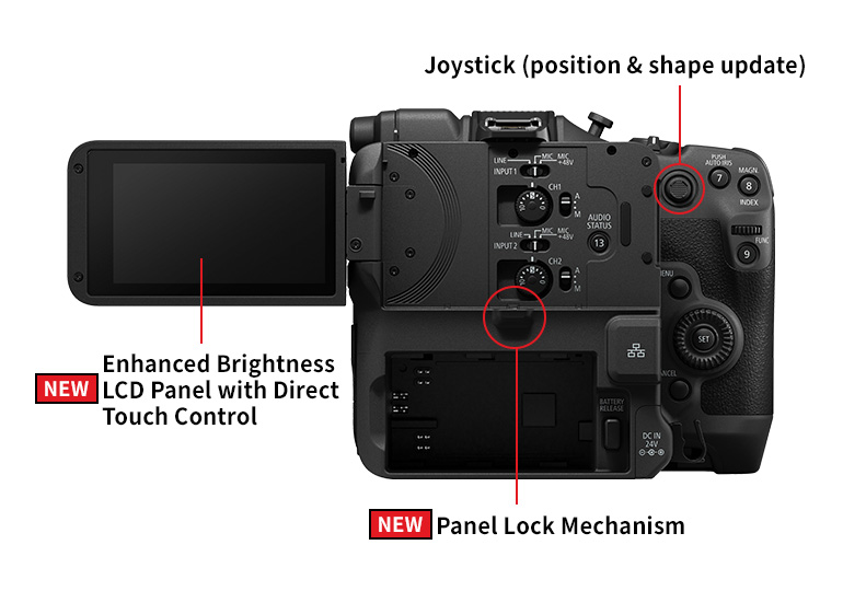 EOS C80 Lightweight Full-Frame Cinema Camera with RF Mount