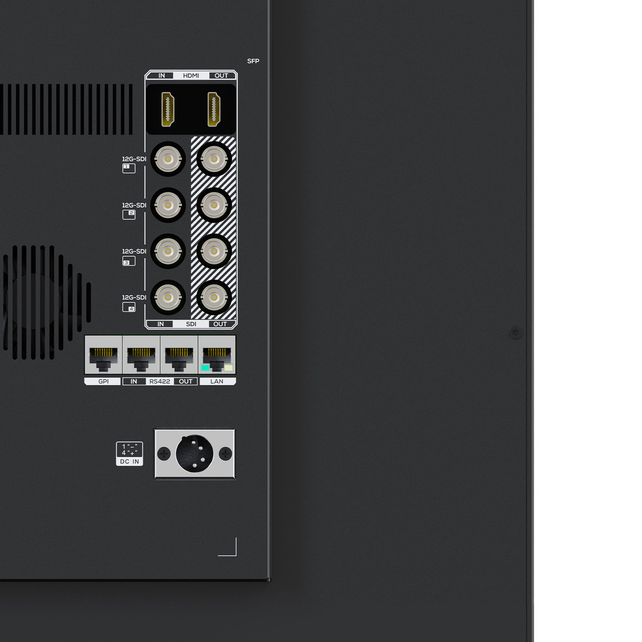 Q43-8K 8K | 12G-SDI 43" Production Monitor