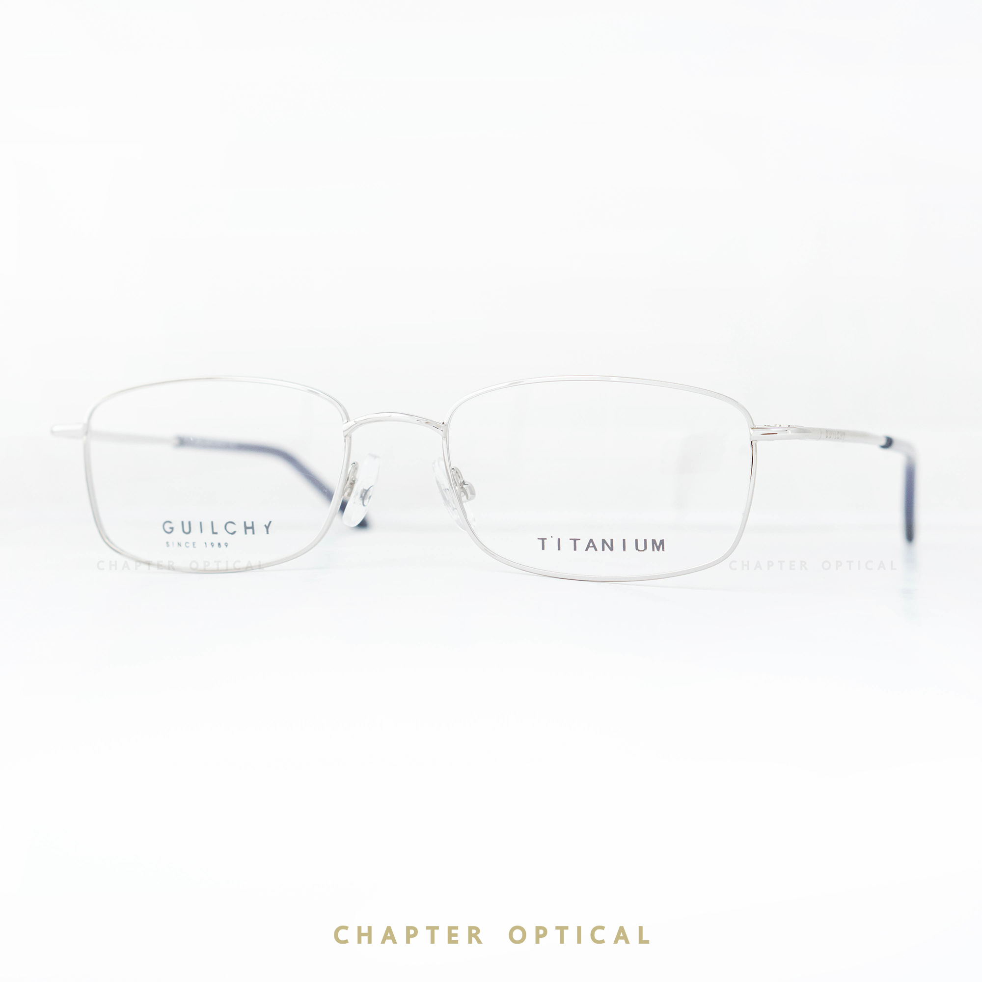 กรอบแว่นตา GUILCHY รุ่น 725-C16 แว่นไทเทเนียมพร้อมคลิปออนแม่เหล็ก Polarized