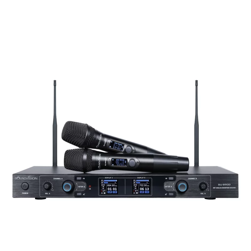 SOUNDVISION SU-890D-II/HT ชุดไมค์ลอย ดิจิตอล มือถือคู่ ย่าน UHF