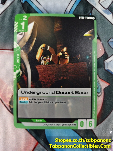 Gundam Card Game Eng GD01-126 Underground Desert Base