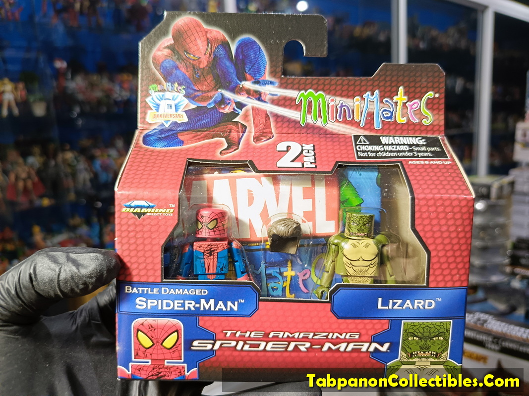 Minimates Marvel Wave 46 The Amazing Spider-Man Battle Damaged Spider-Man and Lizard 2-Pack