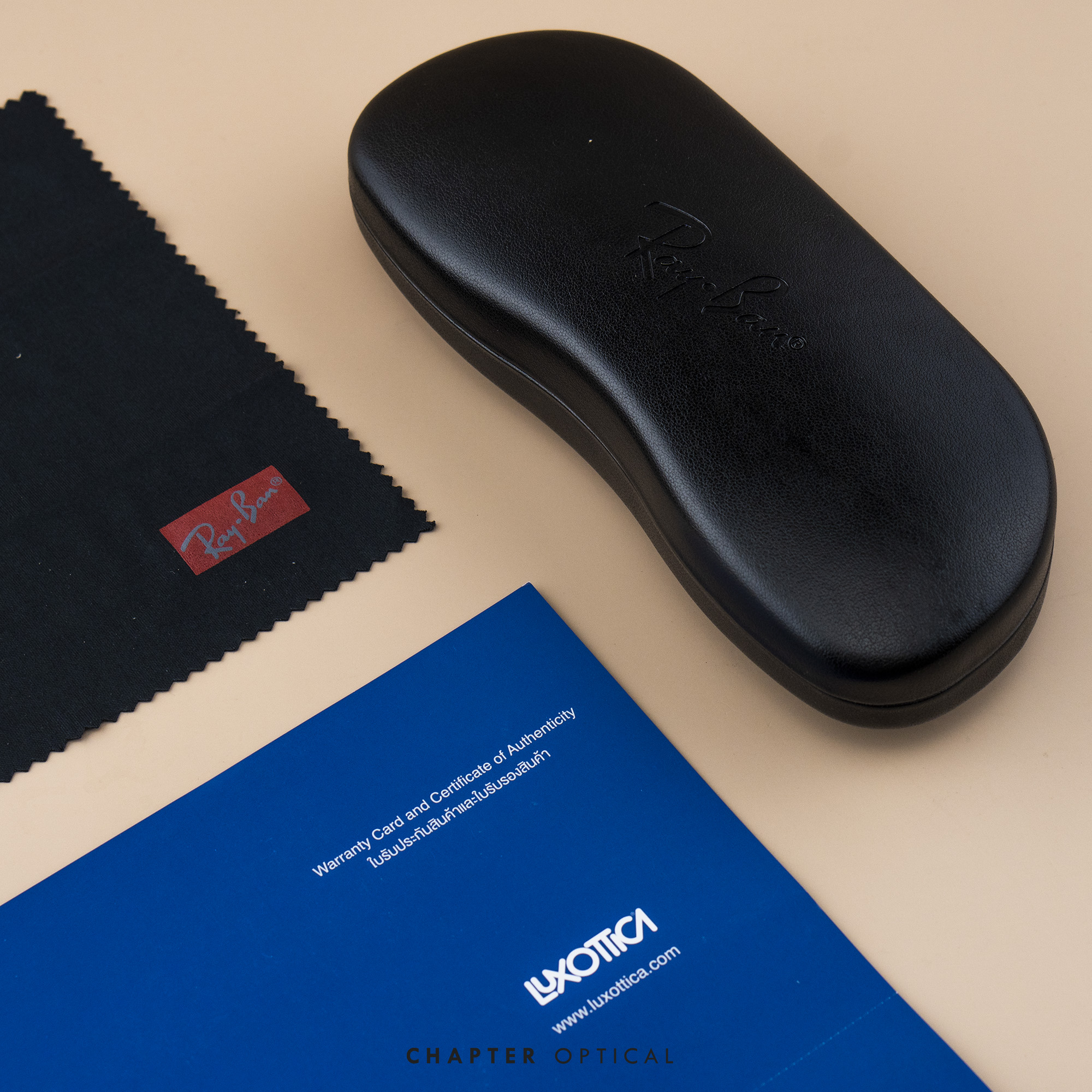 Rayban - Round Metal (Black-Gold)