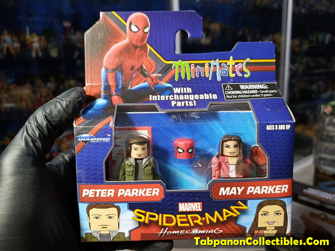 Minimates Marvel Wave 73 Spider-Man Homecoming Peter Parker and May Parker 2-Pack