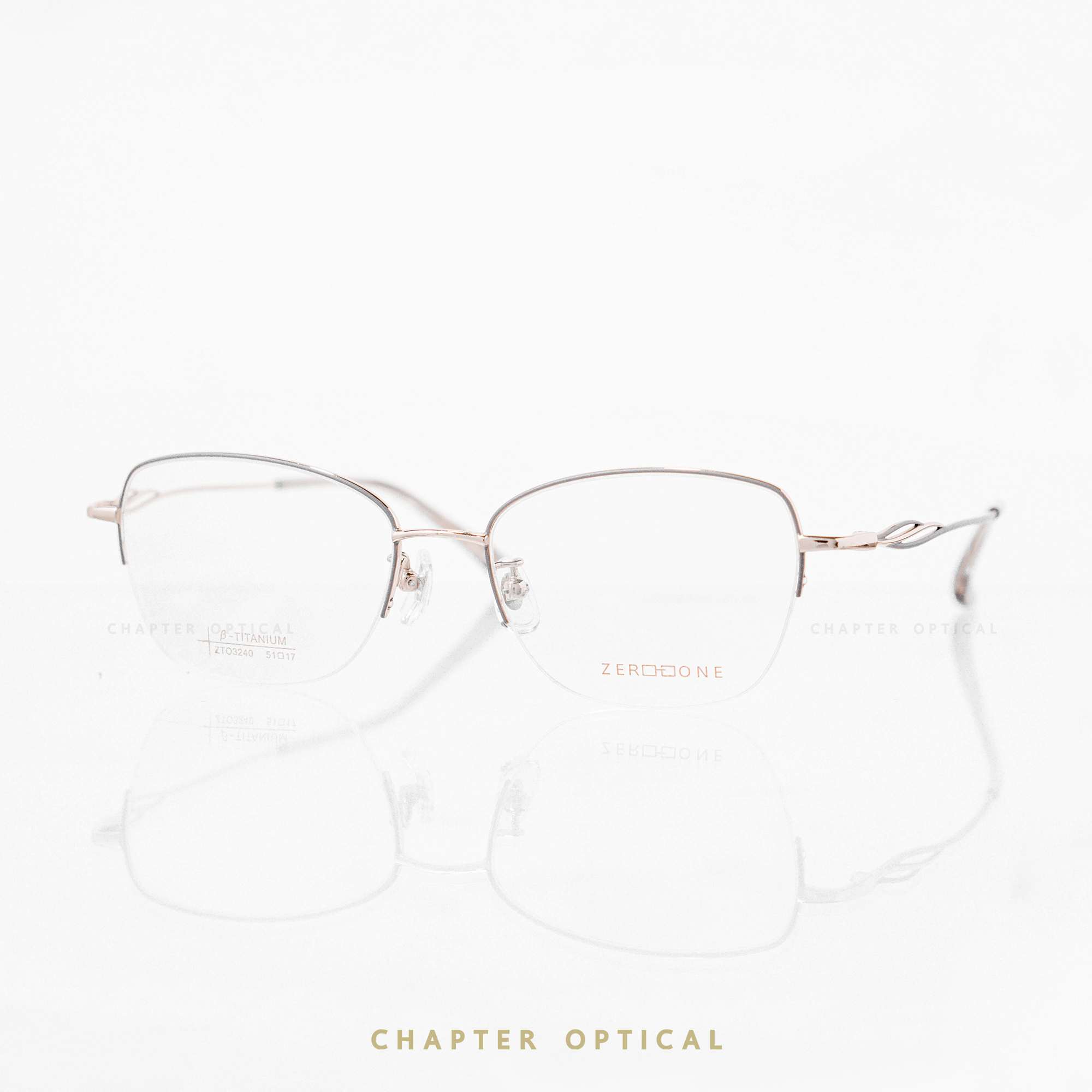 กรอบแว่น Zero To One รุ่น ZTO3240-C07-18